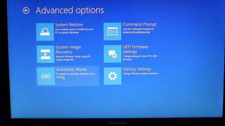 How to Access Advanced Startup Options in Windows 8.1