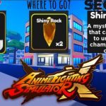 How to Get Shiny Rocks in Anime Fighting Simulator X